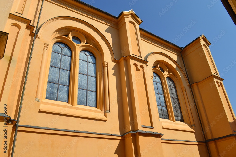 Detail der Pfarrkirche Bruneck