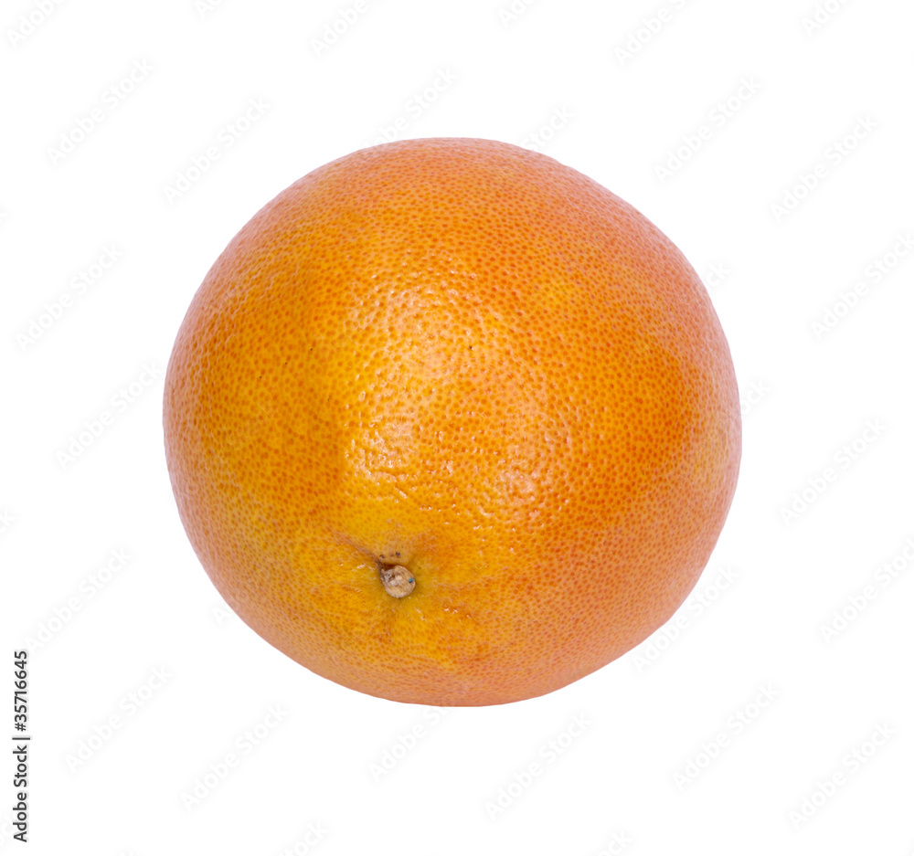 Grapefruit on a white background. Grapefruit on a white background.