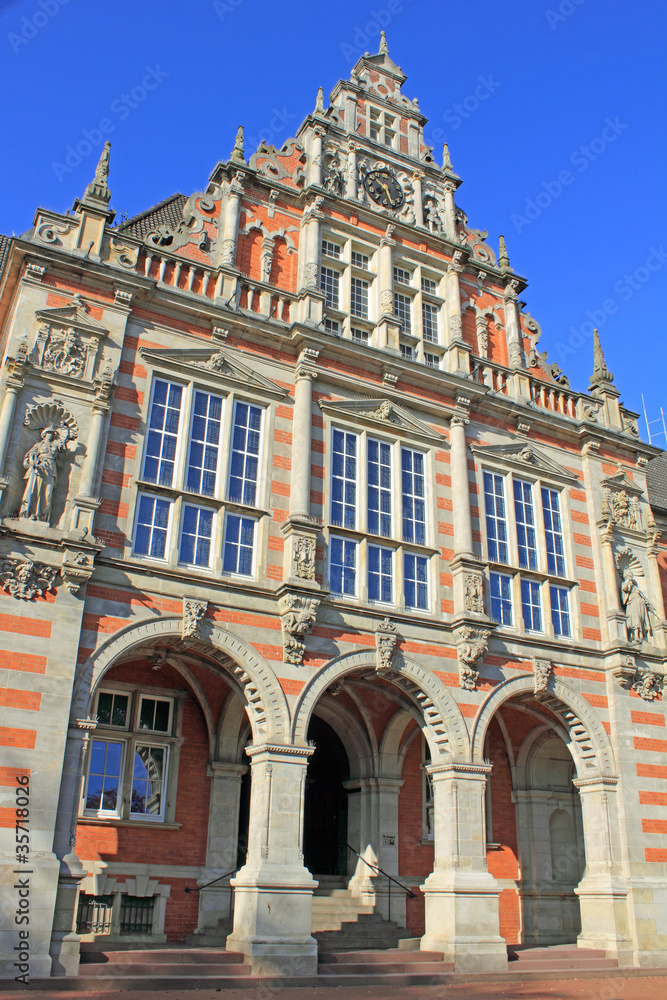 Fototapeta premium Rathaus Hamburg-Harburg