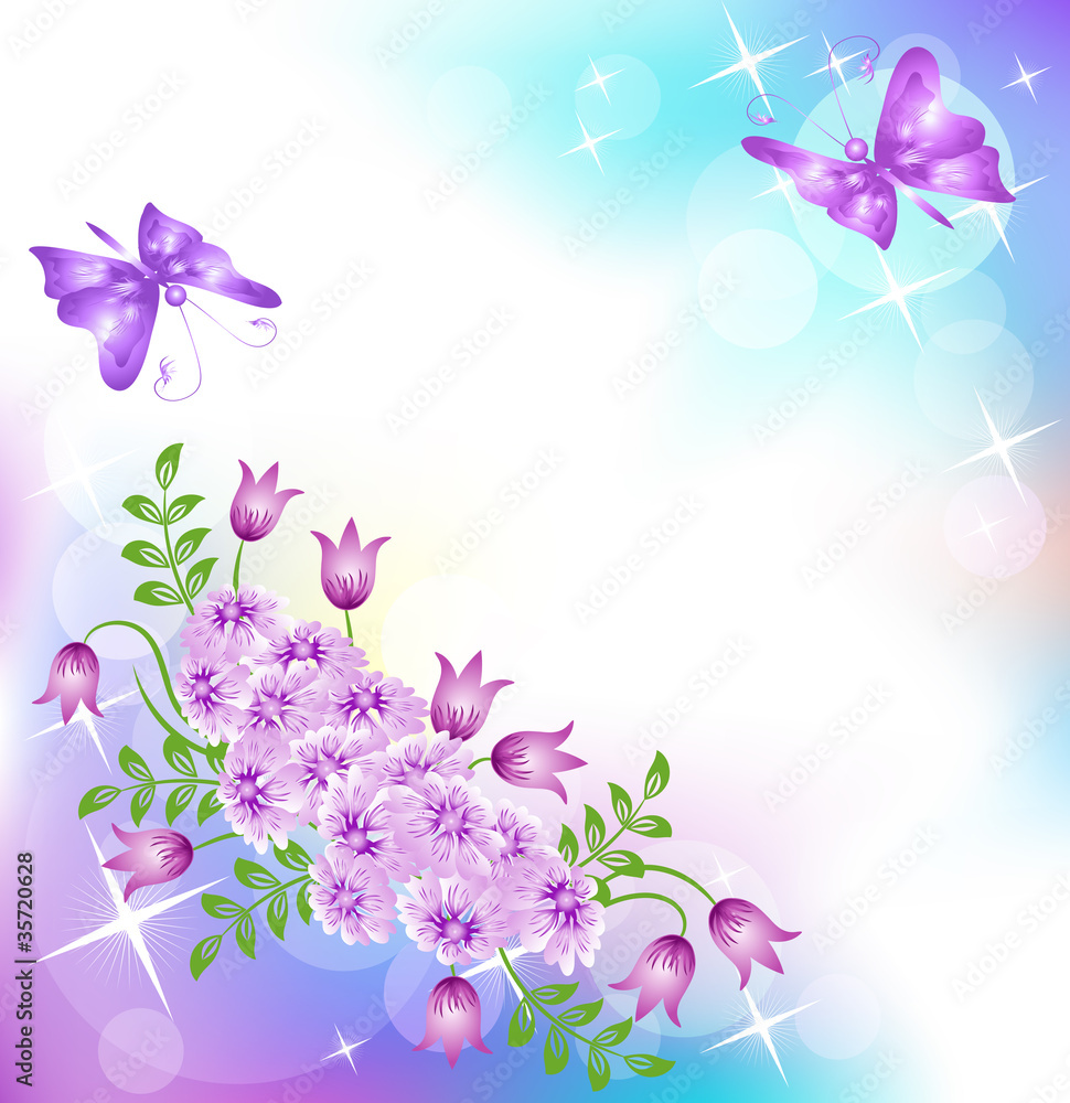 Floral background Floral background