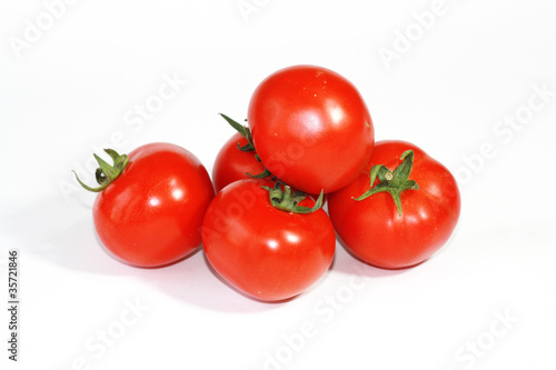 Red Tomatoes isolated