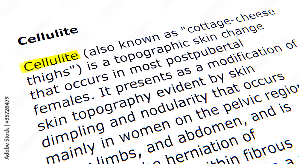Fototapeta premium cellulite