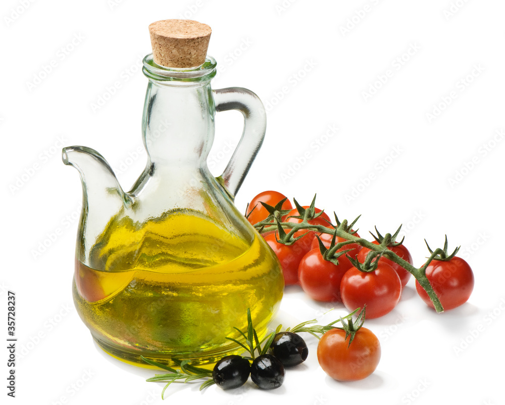 Olive oil and tomatoes Olive oil and tomatoes