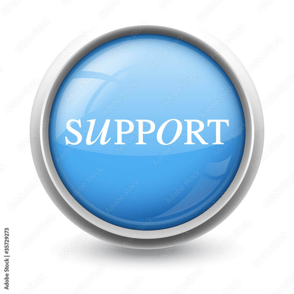 Symbole glossy vectoriel support assistance Symbole glossy vectoriel support assistance