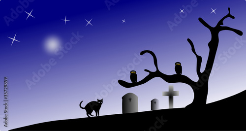 Halloween night
