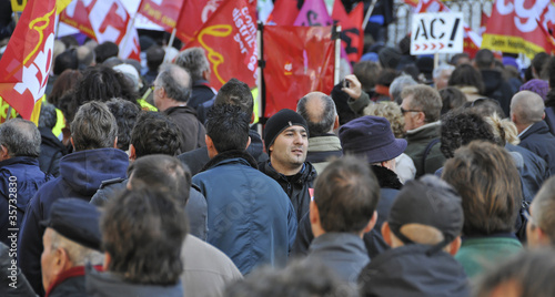 Obraz na płótnie Manifestation w salonie