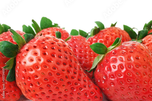 Strawberry. Fresh strawberries fruit