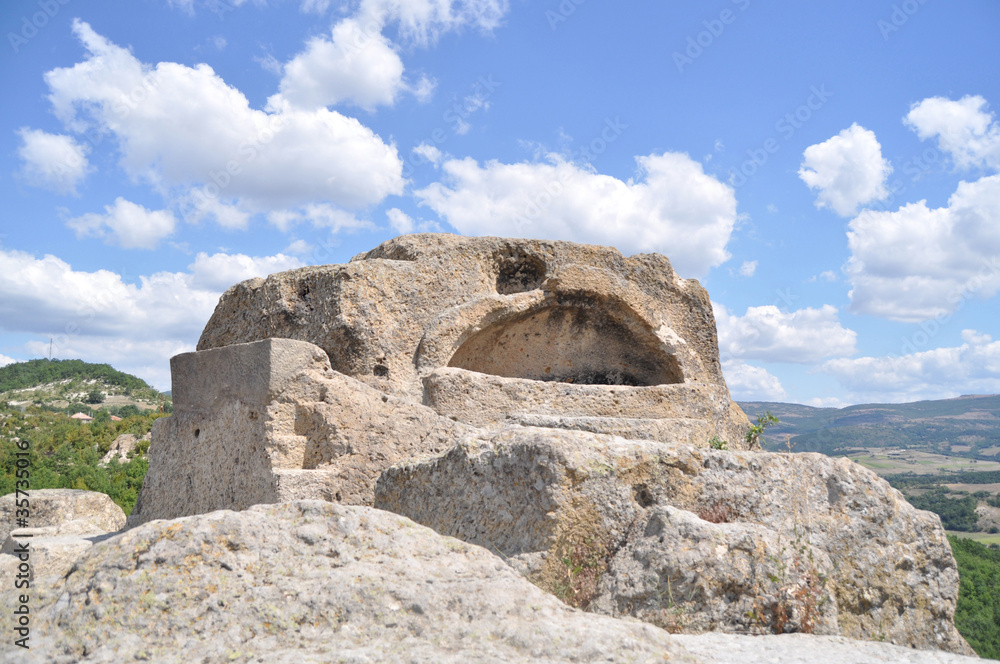 Ancient Thracian surface tomb, sanctuary of Orpheus