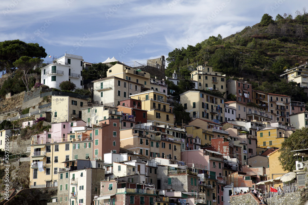 Village de Riomaggiore - Cinque Terre - Iitalie