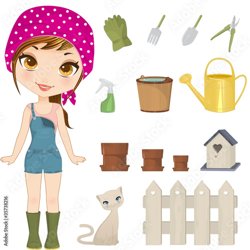 Doll Gardening