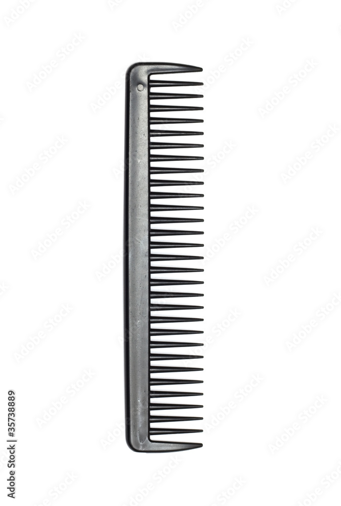 comb isolated on white close up look comb isolated on white close up look
