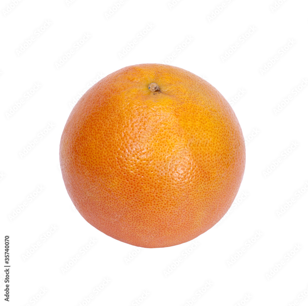 Grapefruit on a white background. Grapefruit on a white background.