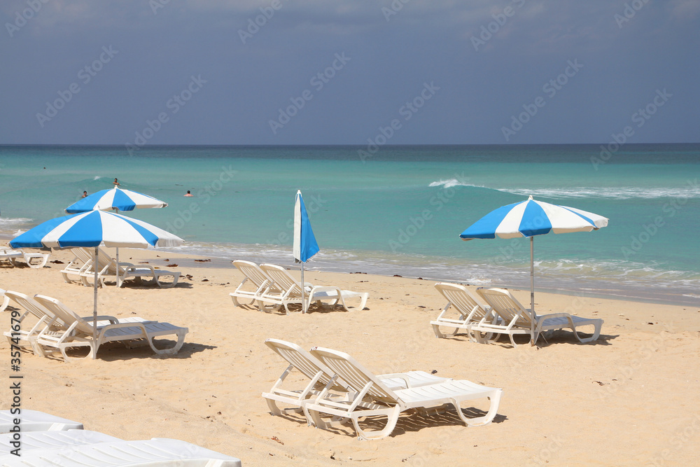 Beach in Cuba - Playa Megano