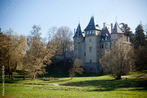 Castle in Goluchow, Poland