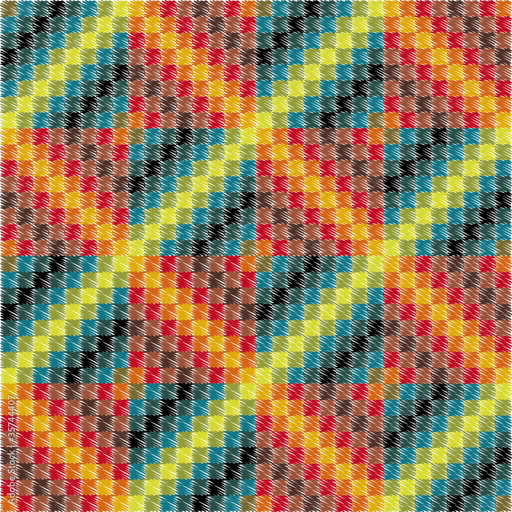 Fototapeta premium American culture pattern. Vector illustration