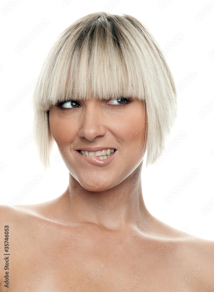 woman making expression woman making expression