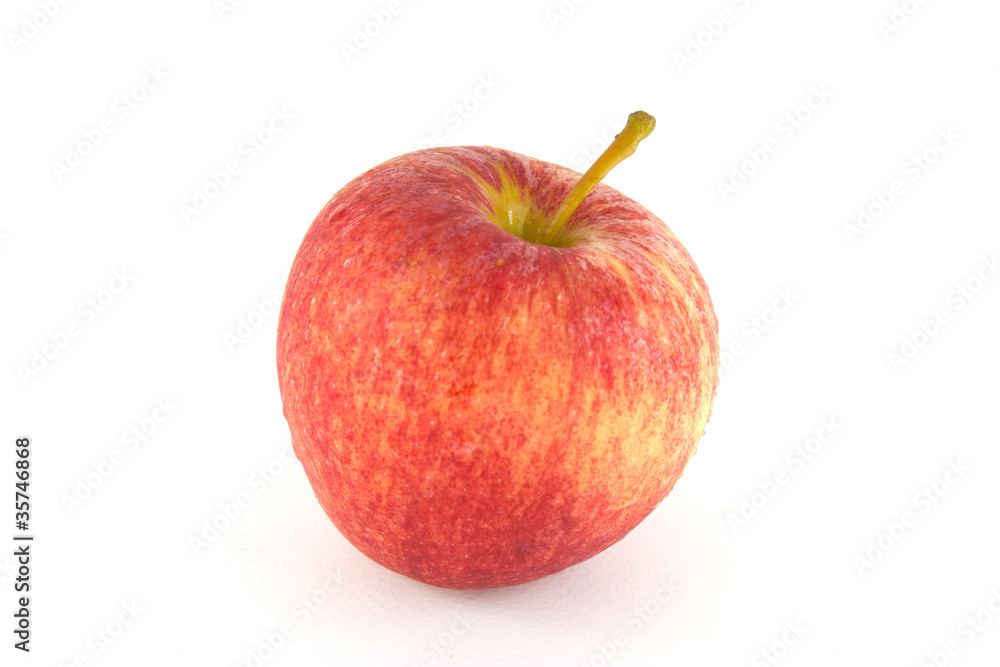 red apple