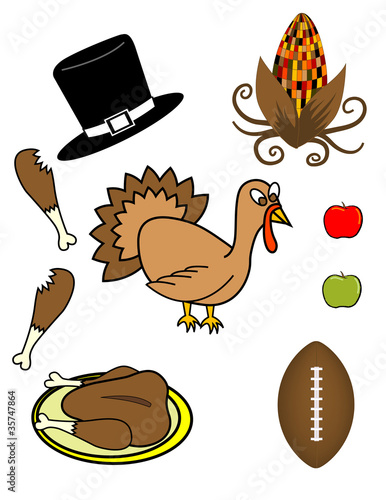 Thanksgiving Theme! Vector / clip art