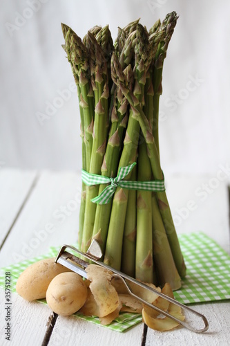 Grüner Spargel