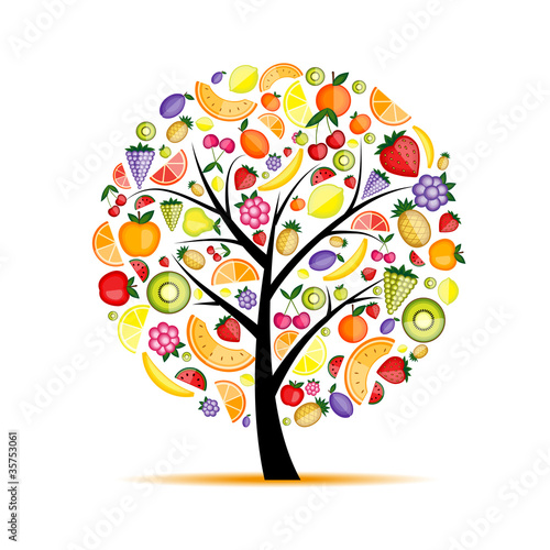 Energy fruit tree for your design