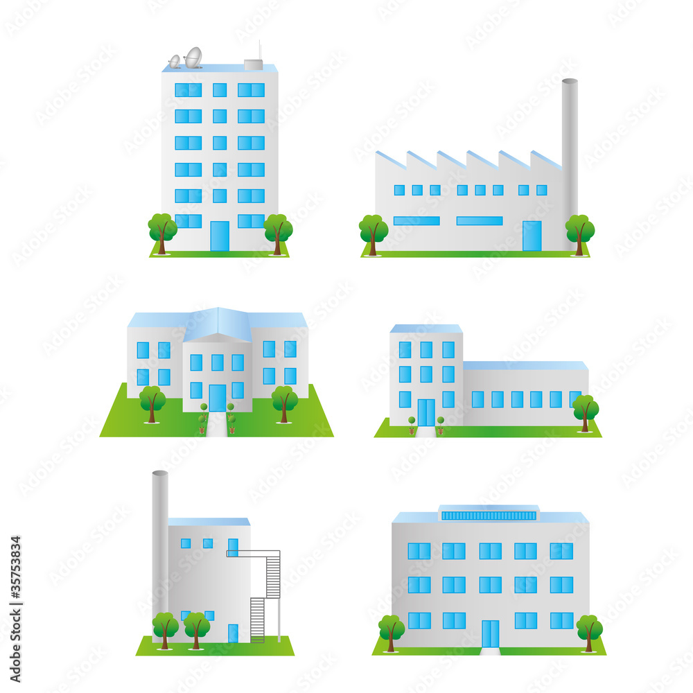 little vector industry and business houses