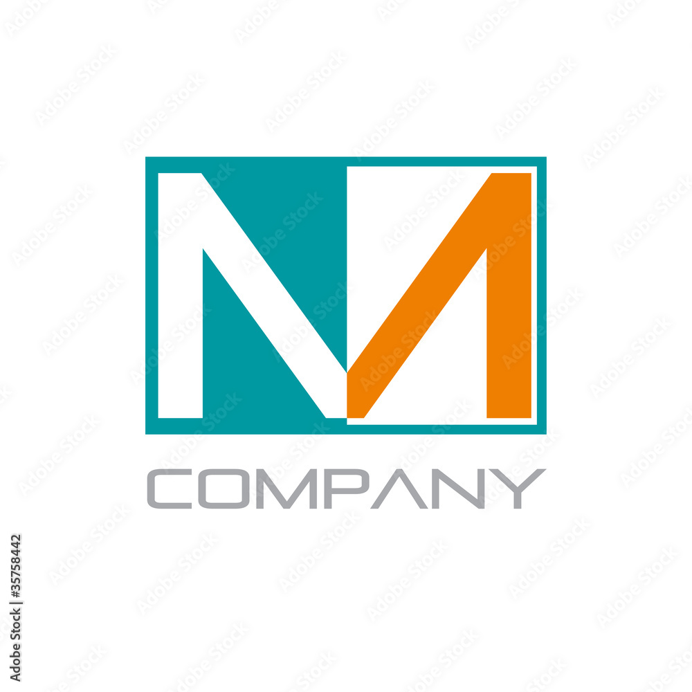 Abstract Logo letter M # Vector Abstract Logo letter M # Vector