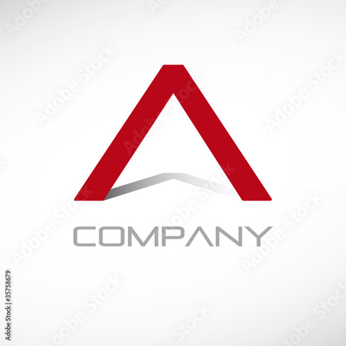 Abstract Logo letter A # Vector