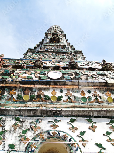 Angel Statue of Pagoda at Wat Arun,Bangkok