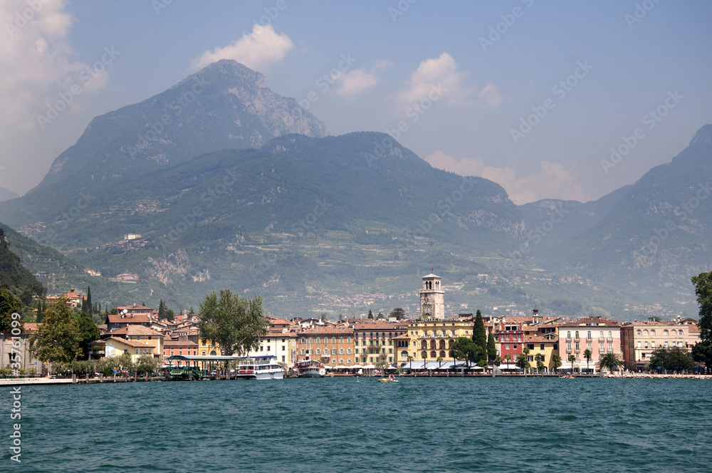 Riva on Lake Garda in Northern Italy