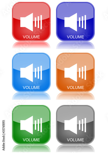 Speaker "6 buttons of different colors"