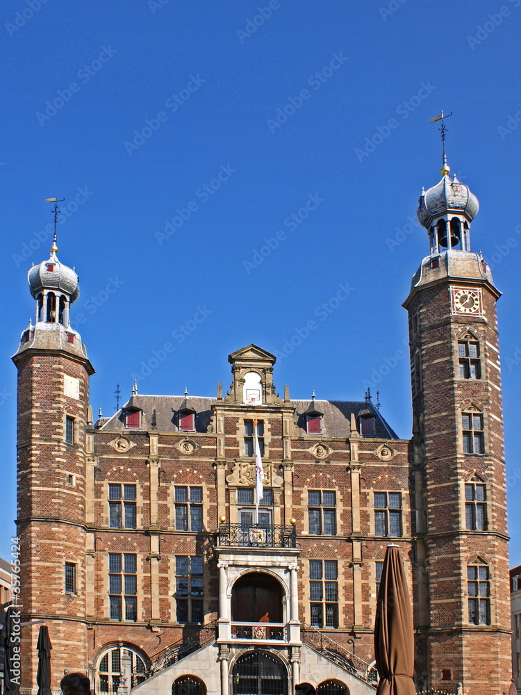 Historische stadhuis (Rathaus) von Venlo / Holland