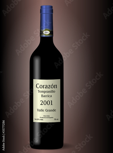 Bottle of wine