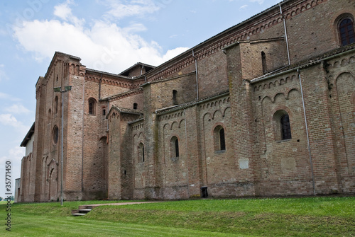 Cistercian abbey of Fontevivo. Emilia-Romagna. Italy.