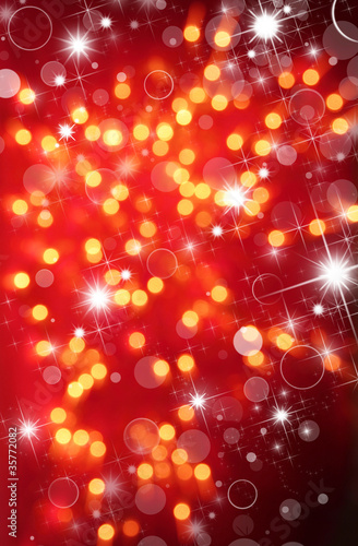Abstract blurred christmas background