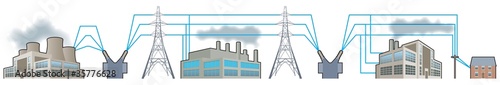 Electricity supplies, National Grid supply chain