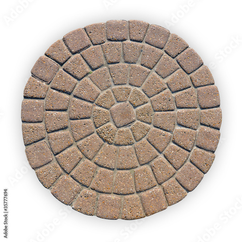 Stone blocks forming circle