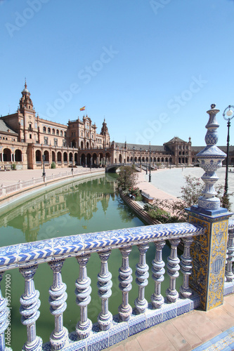 Fototapeta Plac Hiszpański, Sevilla