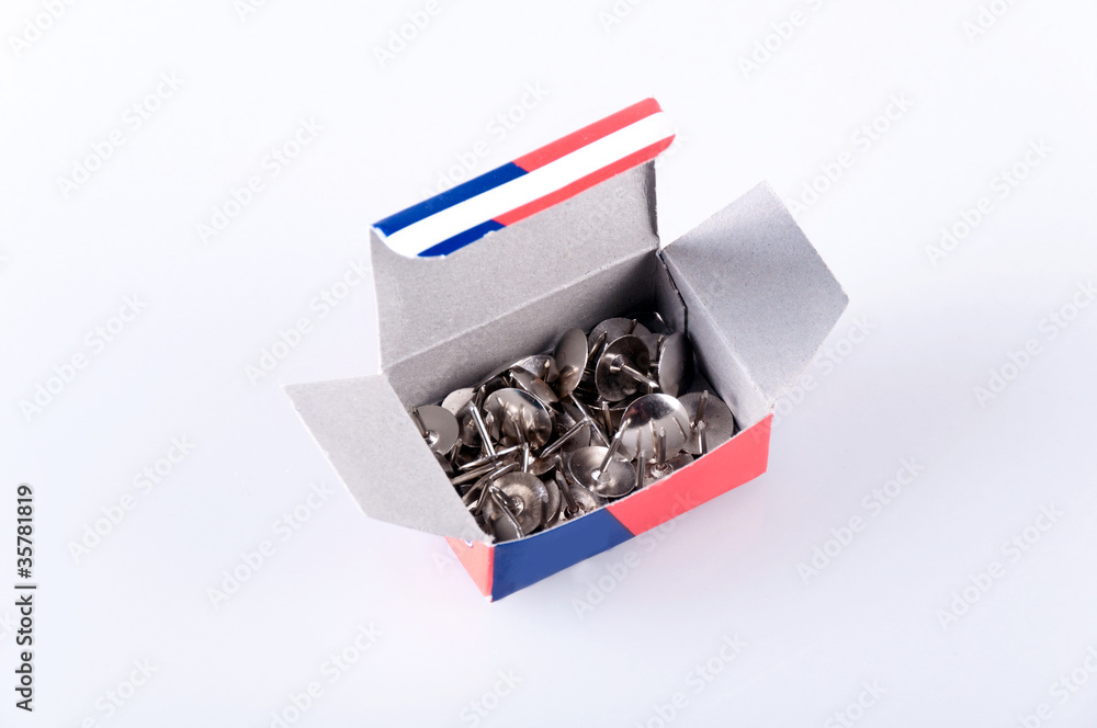 Fototapeta premium Drawing pin