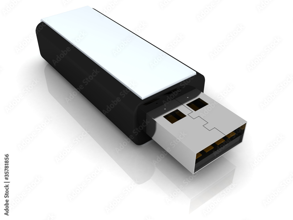 black USB flash drive black USB flash drive