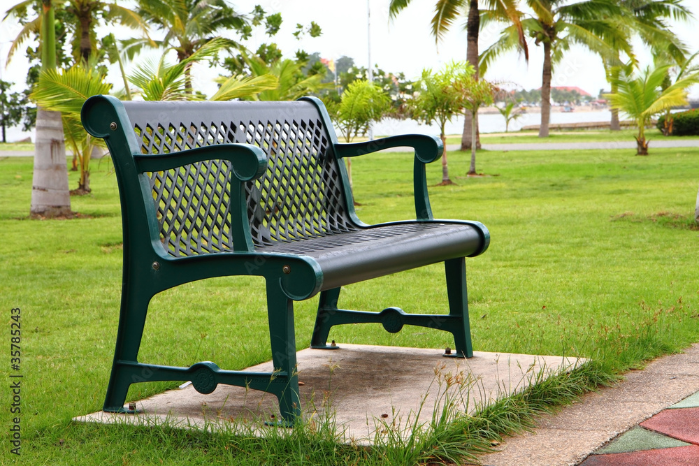 Bench in the park