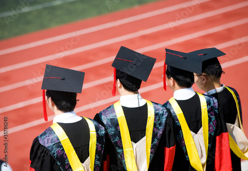 group of graduates