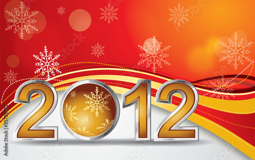 Vector Christmas 2012 Ball