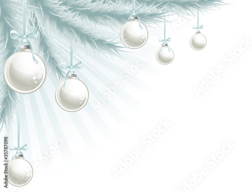 Christmas tree corner element