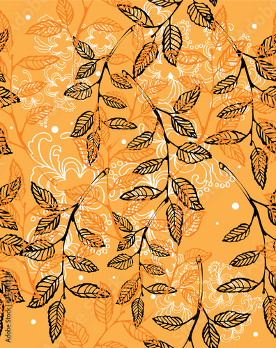 seamless autumn background