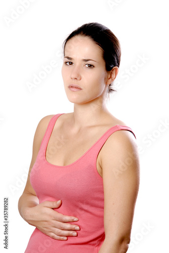 femme douleur abdomen © dalaprod