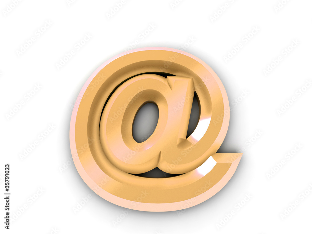 Abstract stylized E-mail symbol Abstract stylized E-mail symbol