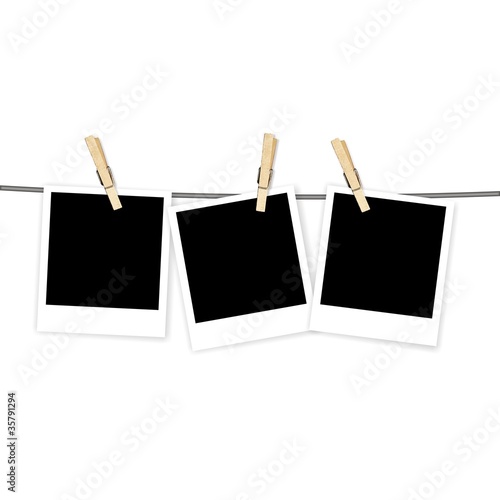 POLAROID COLGADAS VECTORIAL