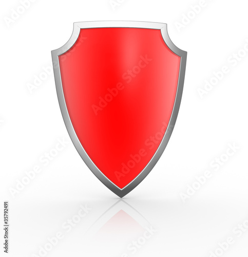 Free Download Red shield - GFXLoad