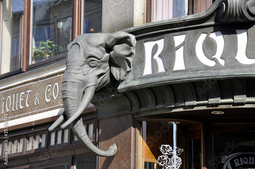 Leipzig Haus Riquet Detail