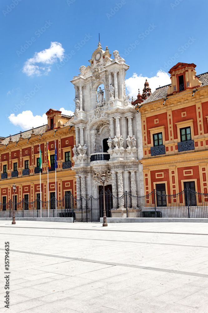 Obraz premium Palacio de San Telmo, Sevilla, Spanien